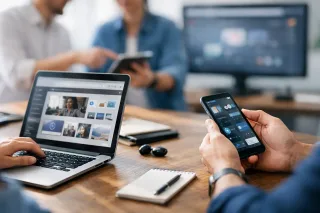Time conectando conteúdo e operação mobile em um aplicativo nativo